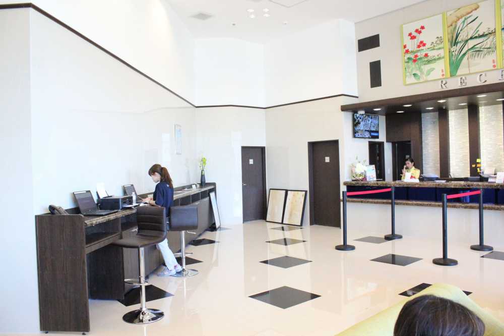 Toyoko inn 櫃台